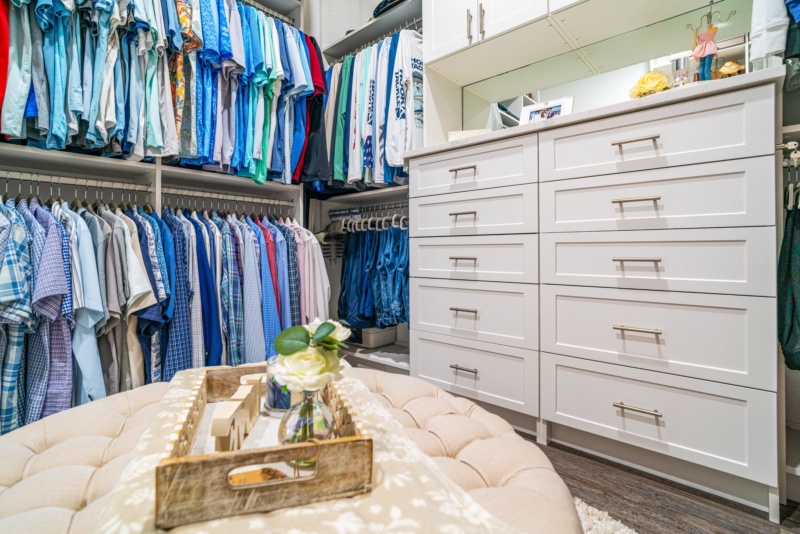 beautiful closet designed by affordable closets inc in sarasota