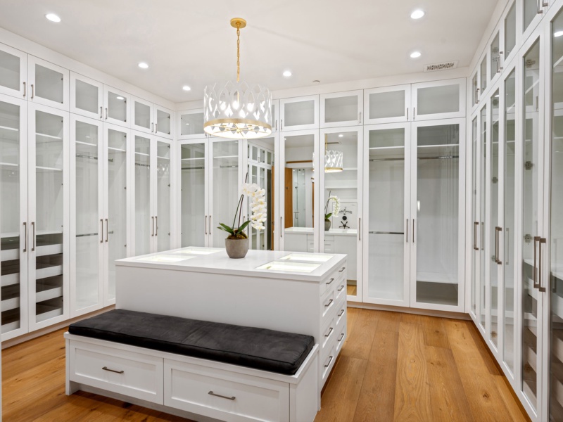 walkin closet designed by affordable closets inc