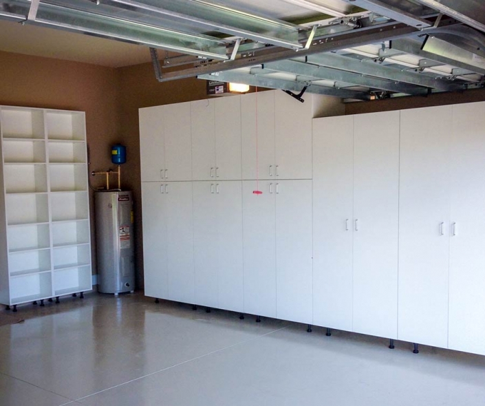 Large storage cabinets for your garage.
