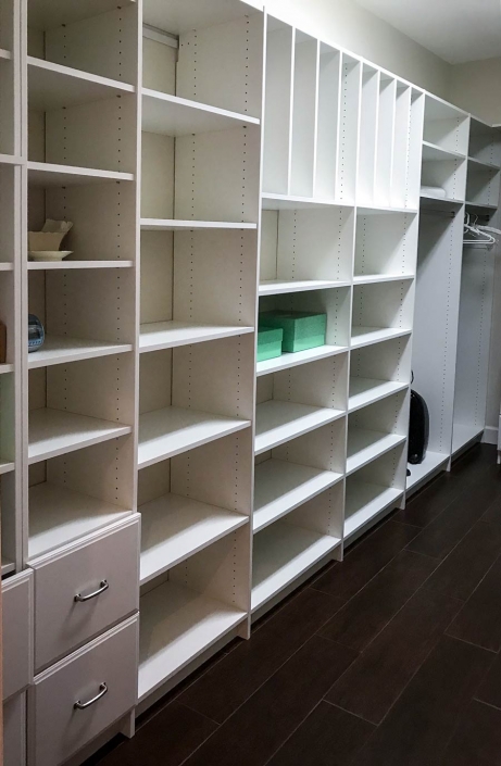 Keep your pantry organized and clean with Affordable Closets.